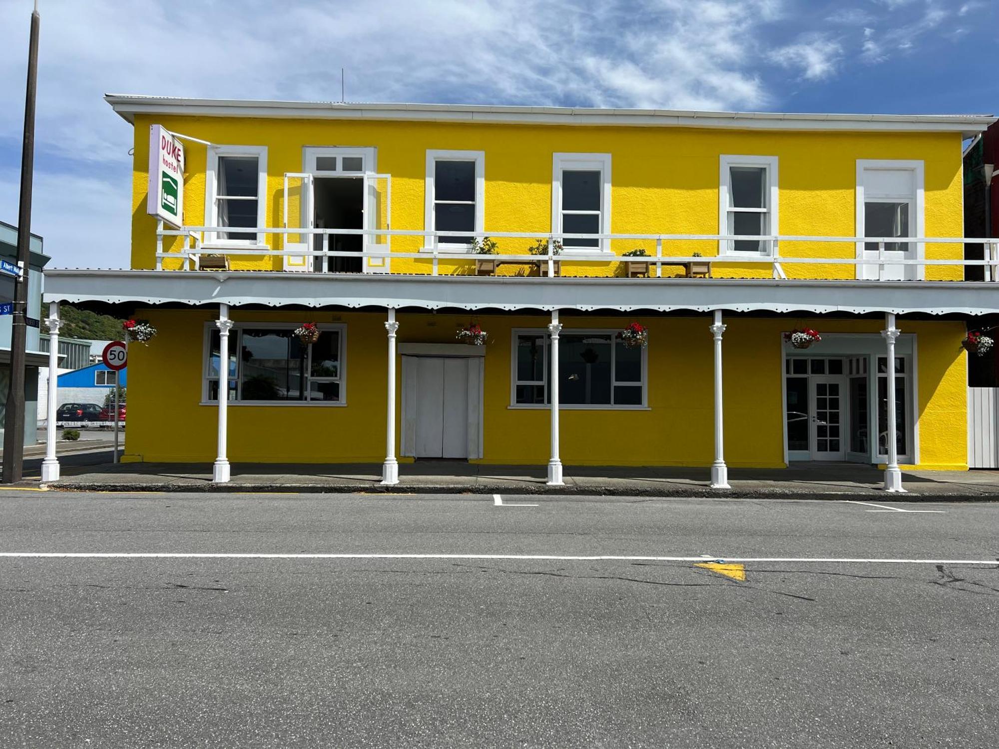The Duke Hostel Greymouth Εξωτερικό φωτογραφία The hotel in 2019